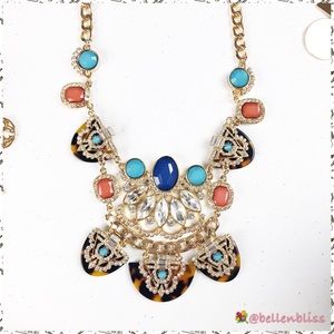 Tortoise Shell Necklace Simulated by C. Wonder